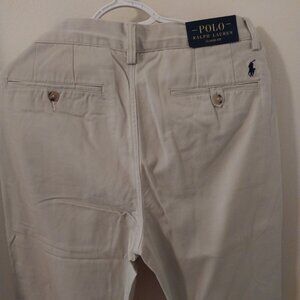 BNWT Polo Ralph Lauren Mens Chino Biege Classic Fit 31x30